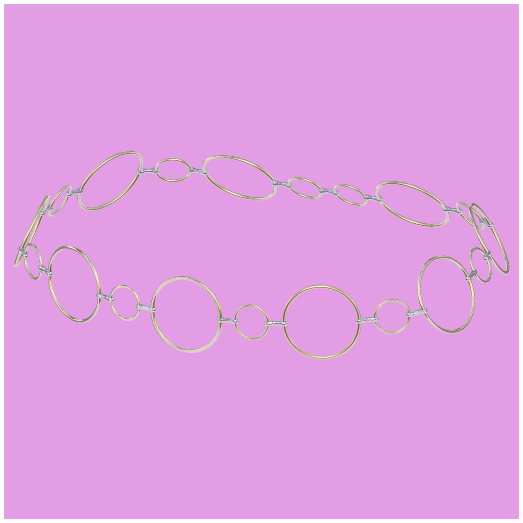 ギャル風Oリングベルト / Gyaru-style O-ring belt