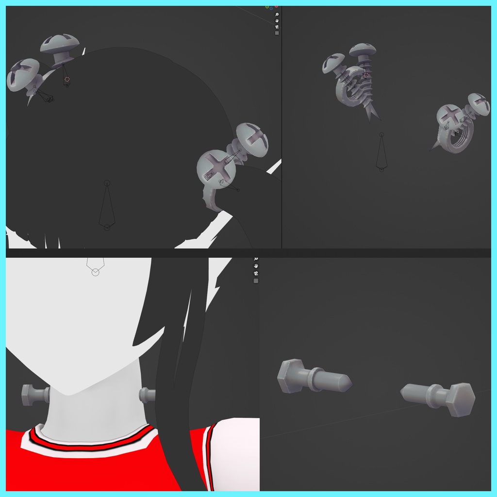 フランケンシュタインのアクセサリー Frankenstein accessories
