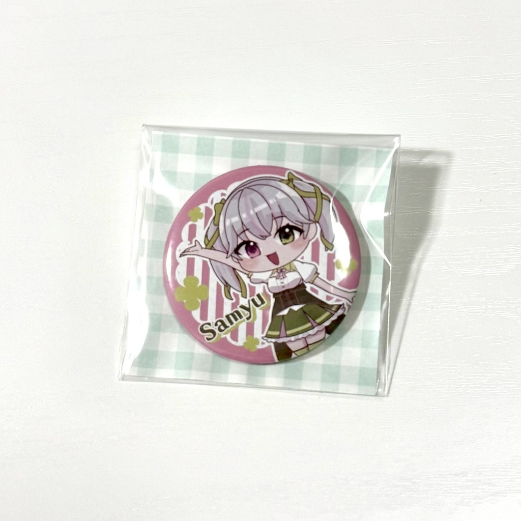 Sanyu 缶バッジ　44mm 2月