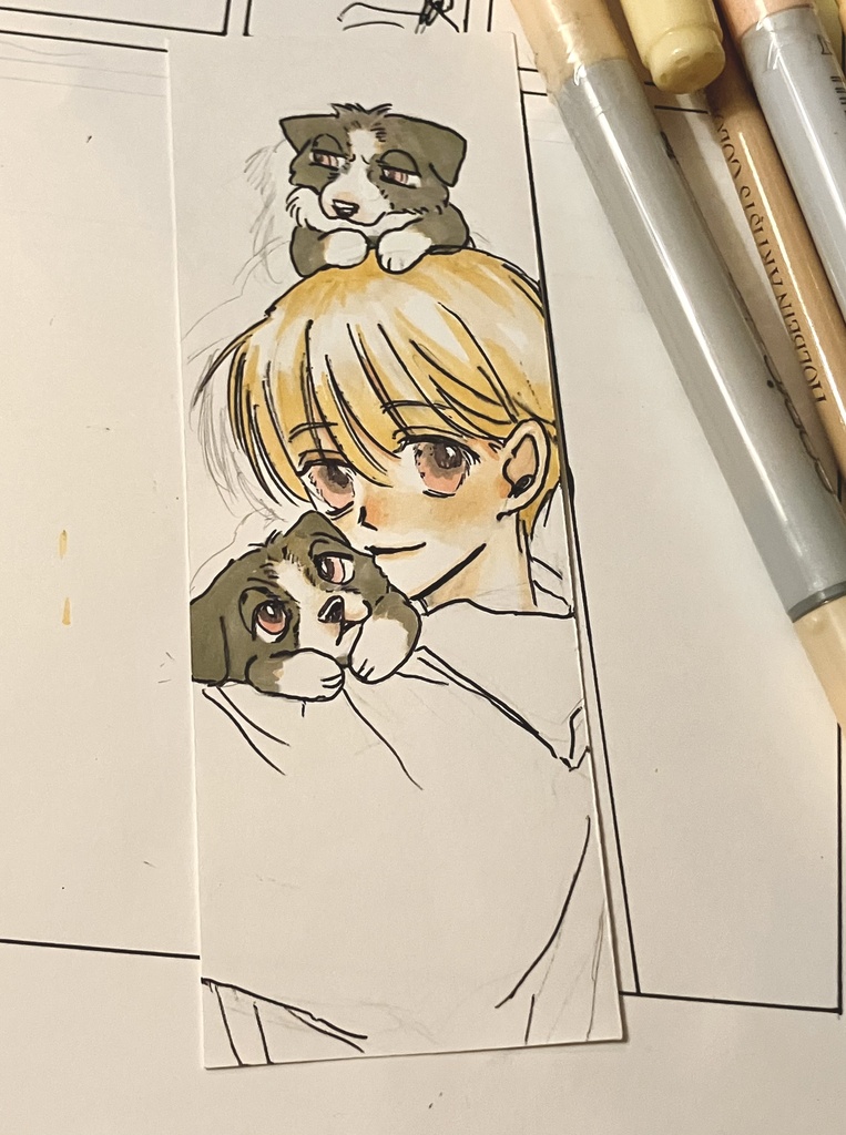 原画 しおり