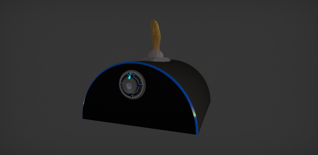 Sybian Ground Vibrating Machine with Dial [VRChat & Others]