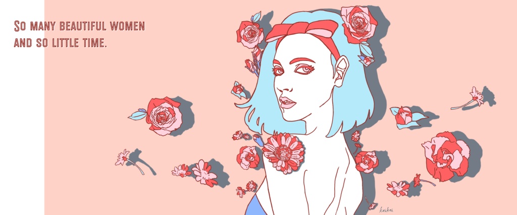 Women And Time マグカップ(オリジナル)