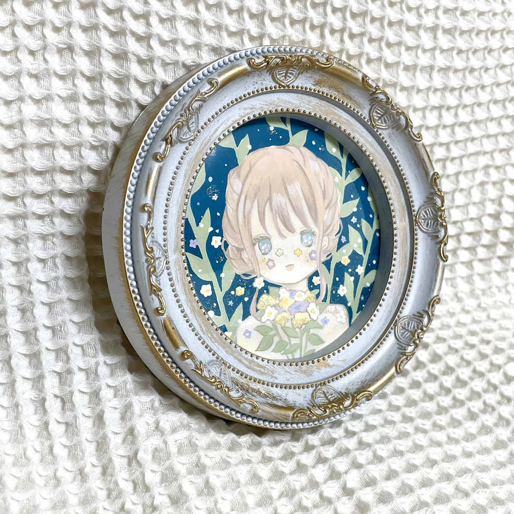 【原画】flowers picked at night