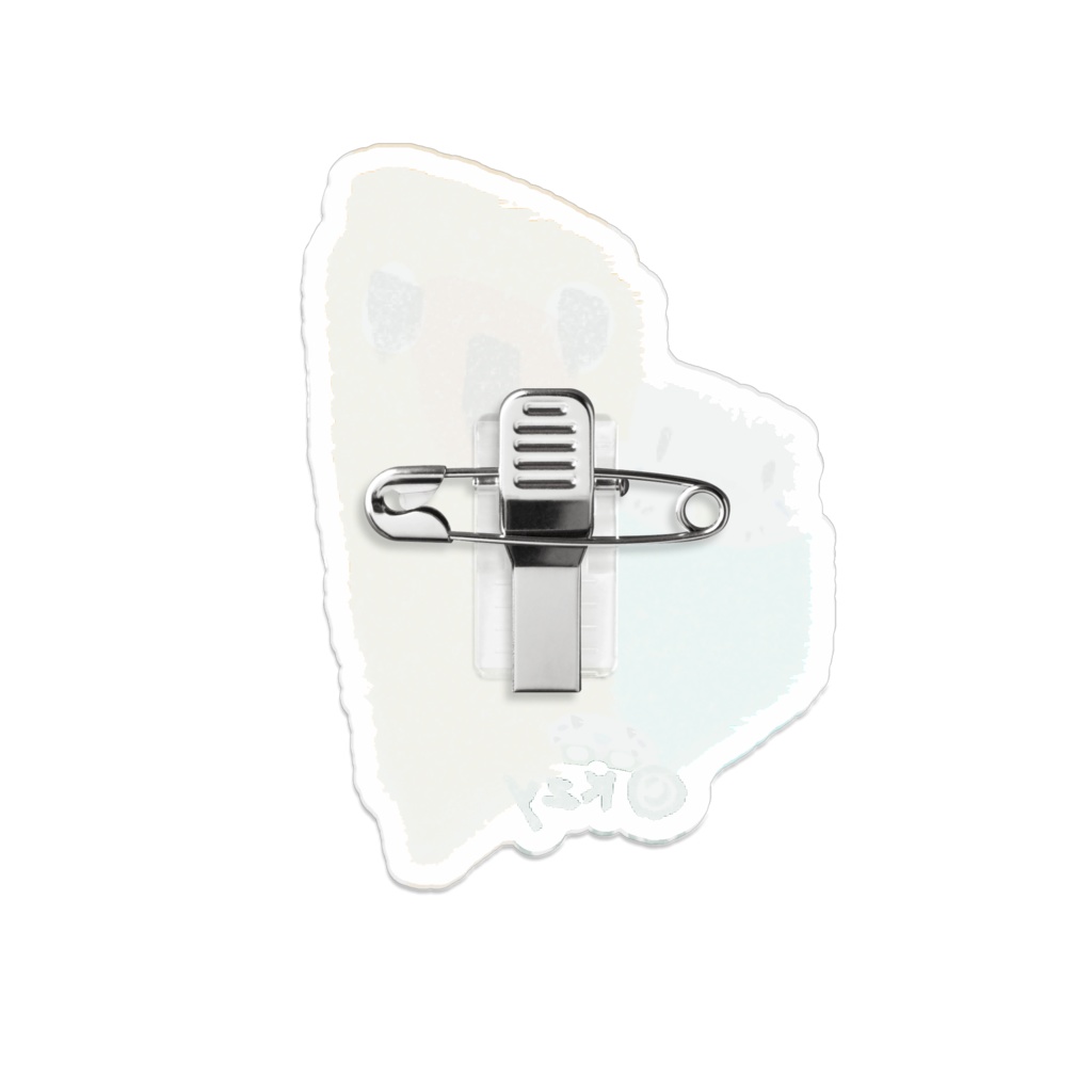 小鳥谷家ロゴ入りアクリルバッジ