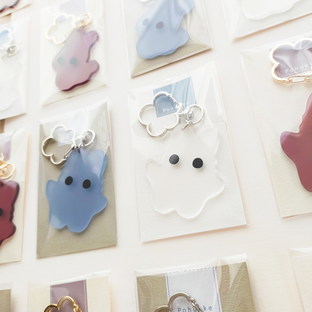 砂糖菓子みたいなうさぽふ・うさはぐアクキー