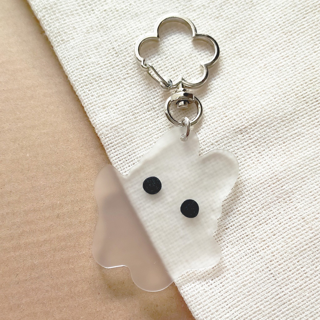 砂糖菓子みたいなうさぽふ・うさはぐアクキー