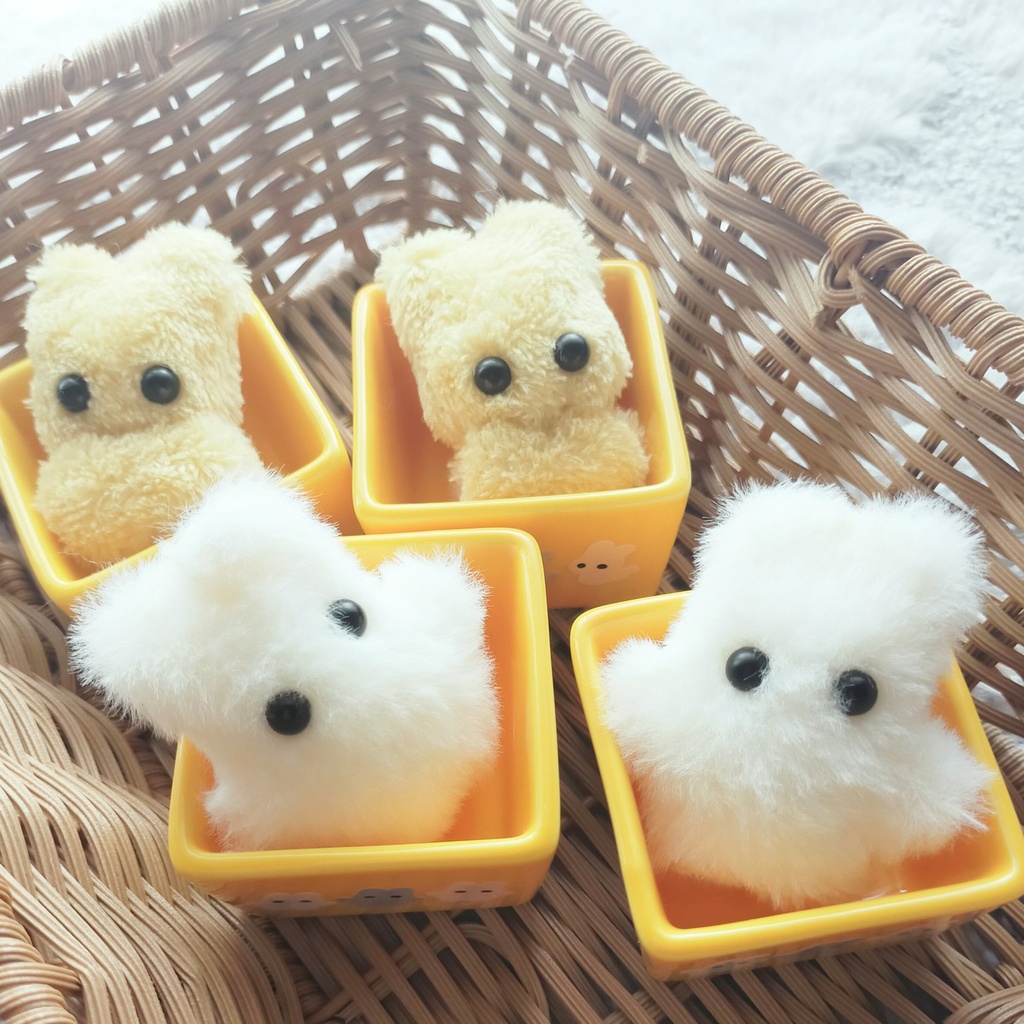 ぽふっけまめ小皿set