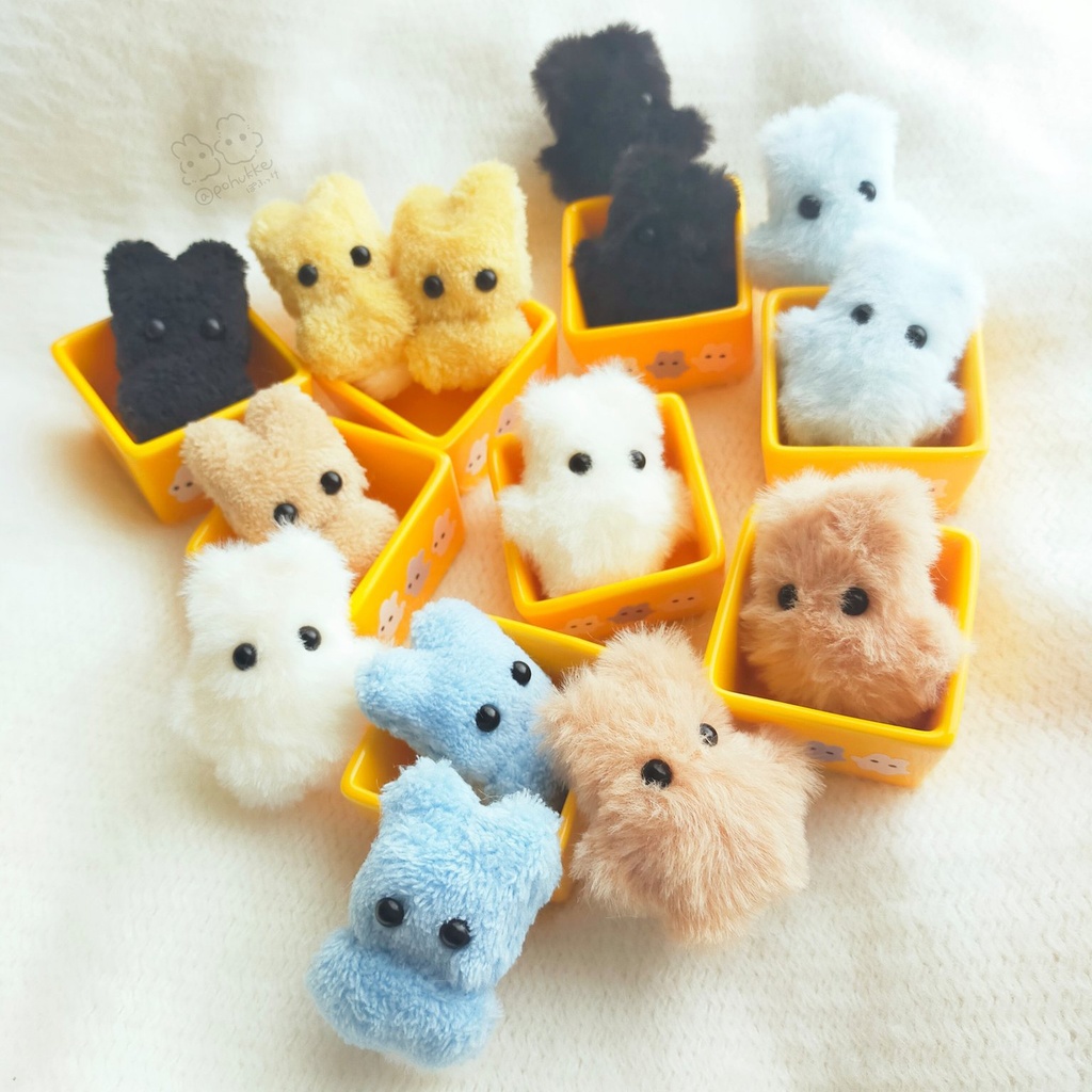 ぽふっけまめ小皿set