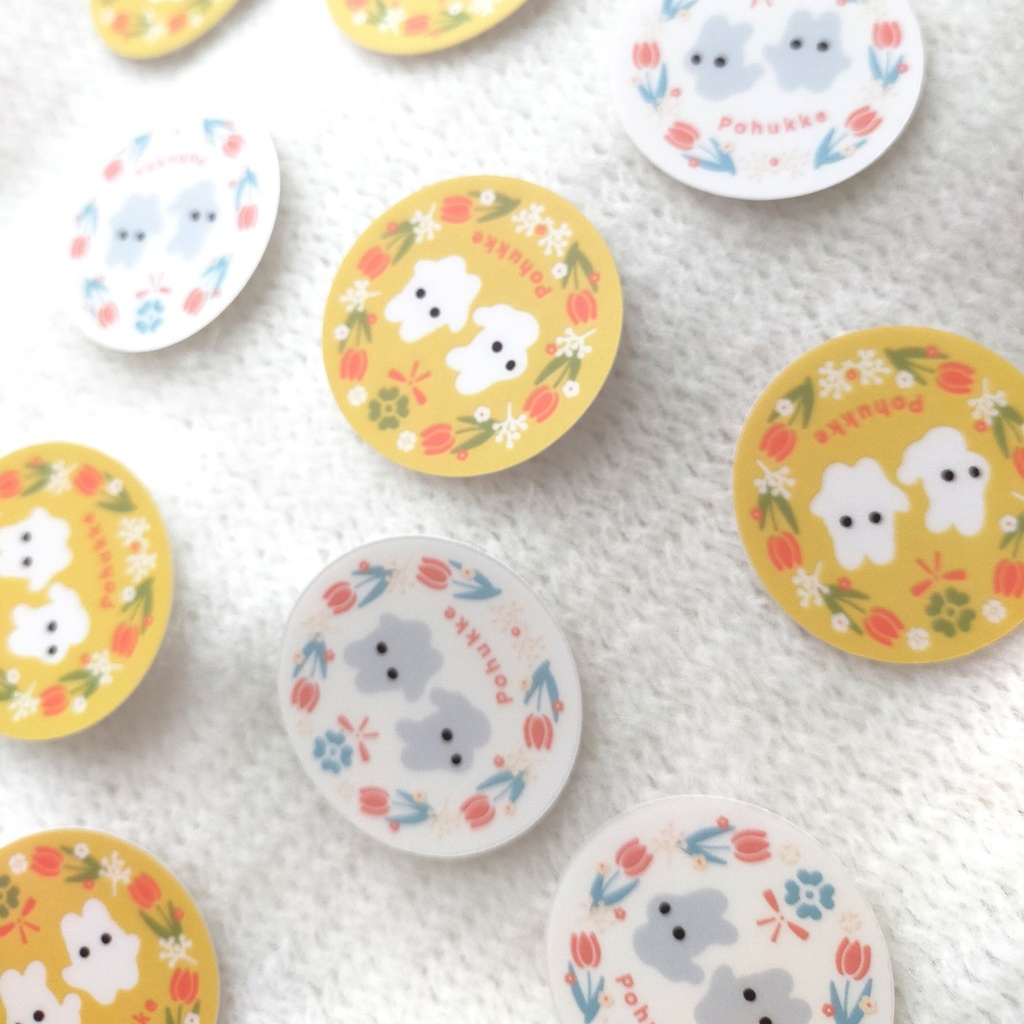 ぽふっけまめ小皿set