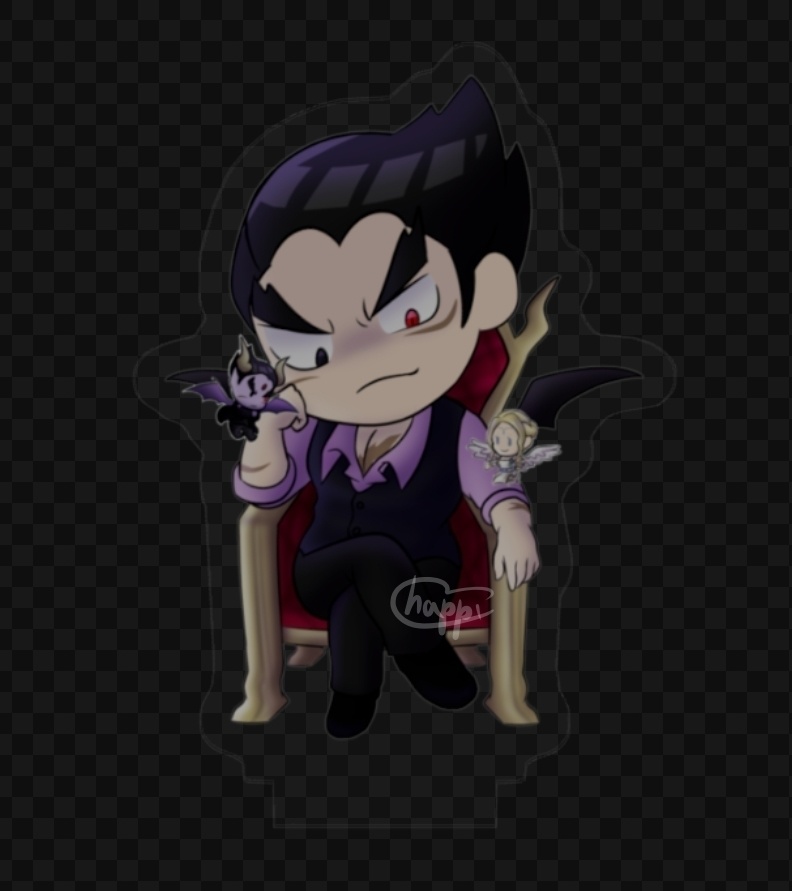 勝者の余裕【みに一八アクリルスタンド】