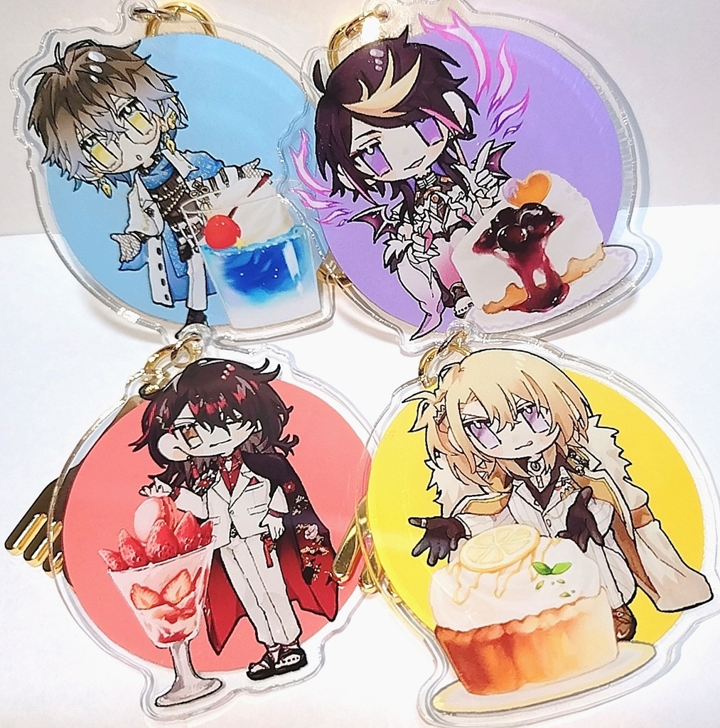 Luxiemアクリルキーホルダー
