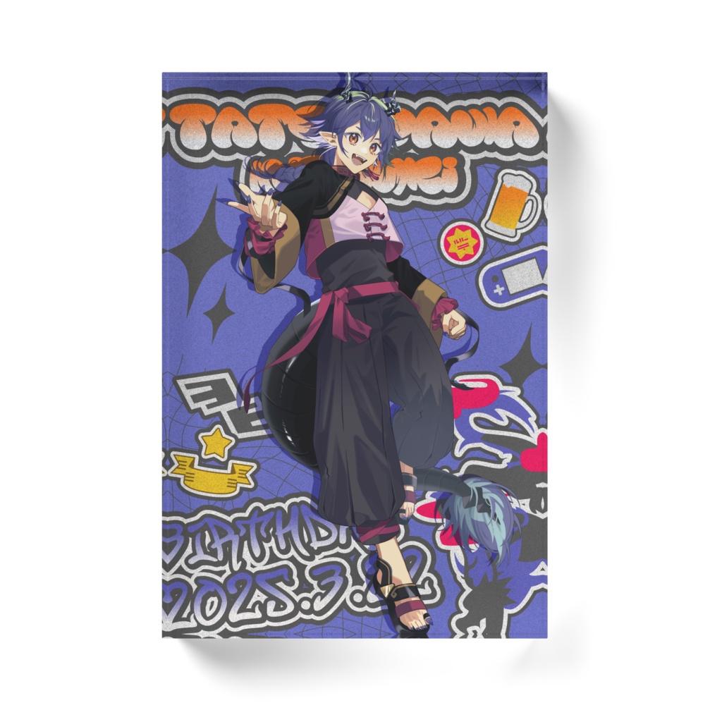 アクリルブロック 2025年 誕生日記念ver