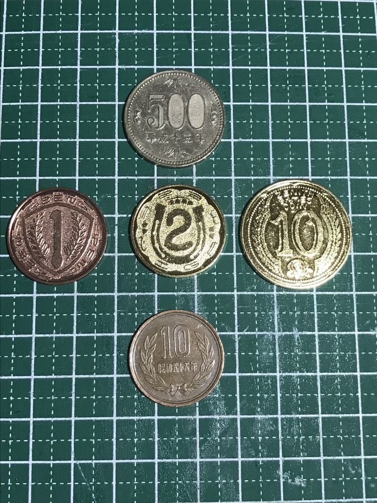 銭亀コイン2金貨(10枚セット)