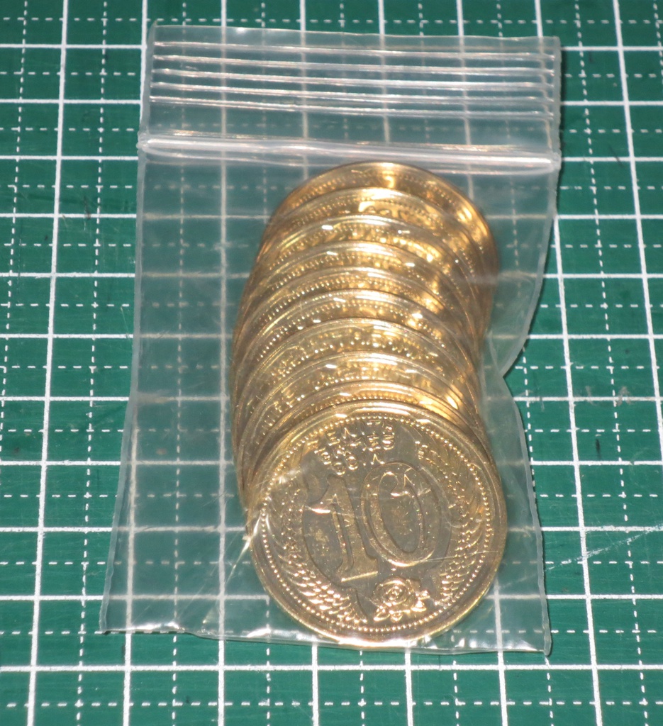 銭亀コイン１０金貨（10枚セット） - 銭亀万年堂 - BOOTH