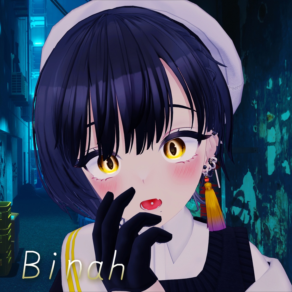 【リナシータ対応】あやかしおきつねアイテクスチャ【16アバター対応】