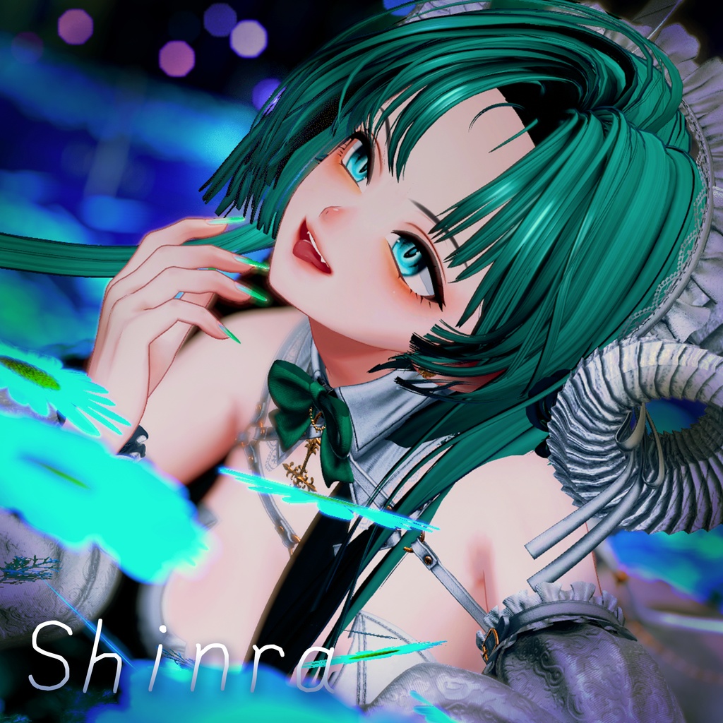 【リナシータ対応】あやかしおきつねアイテクスチャ【16アバター対応】