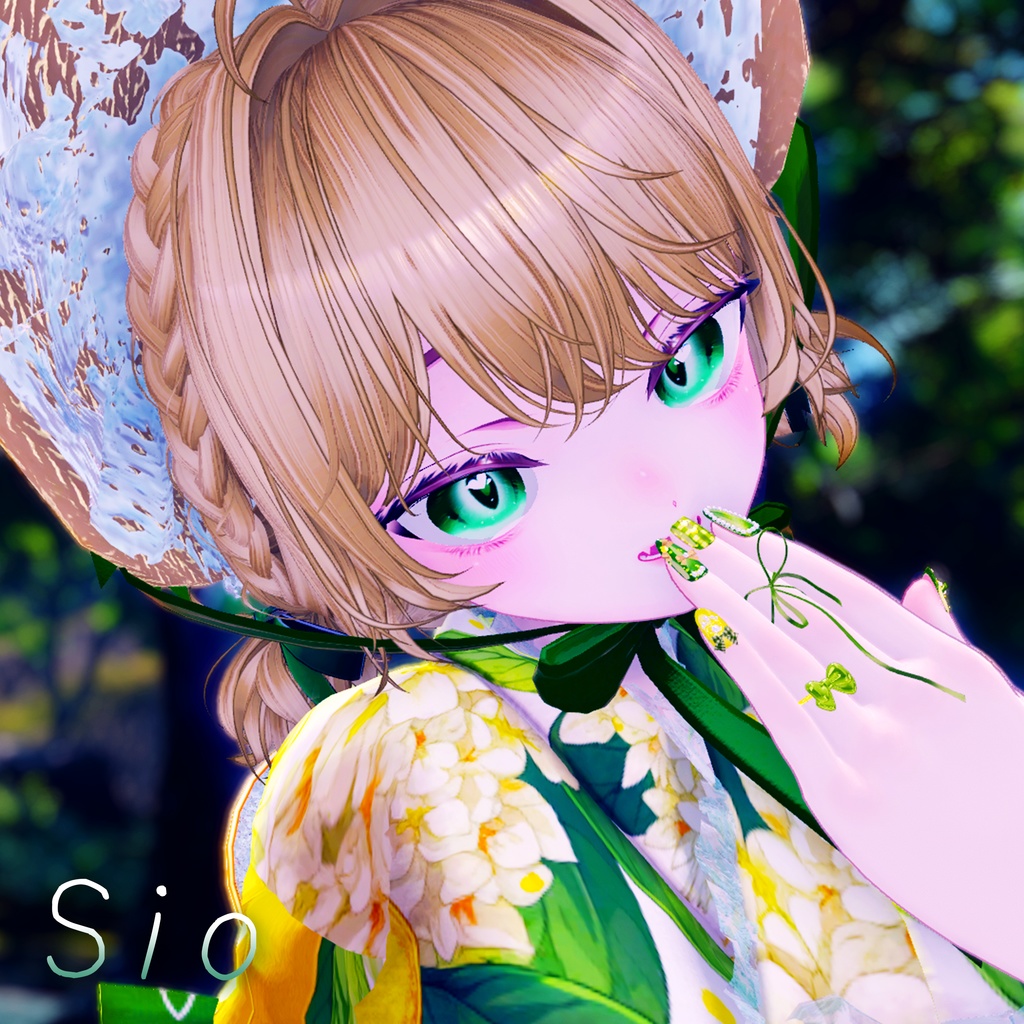 【リナシータ対応】あやかしおきつねアイテクスチャ【16アバター対応】