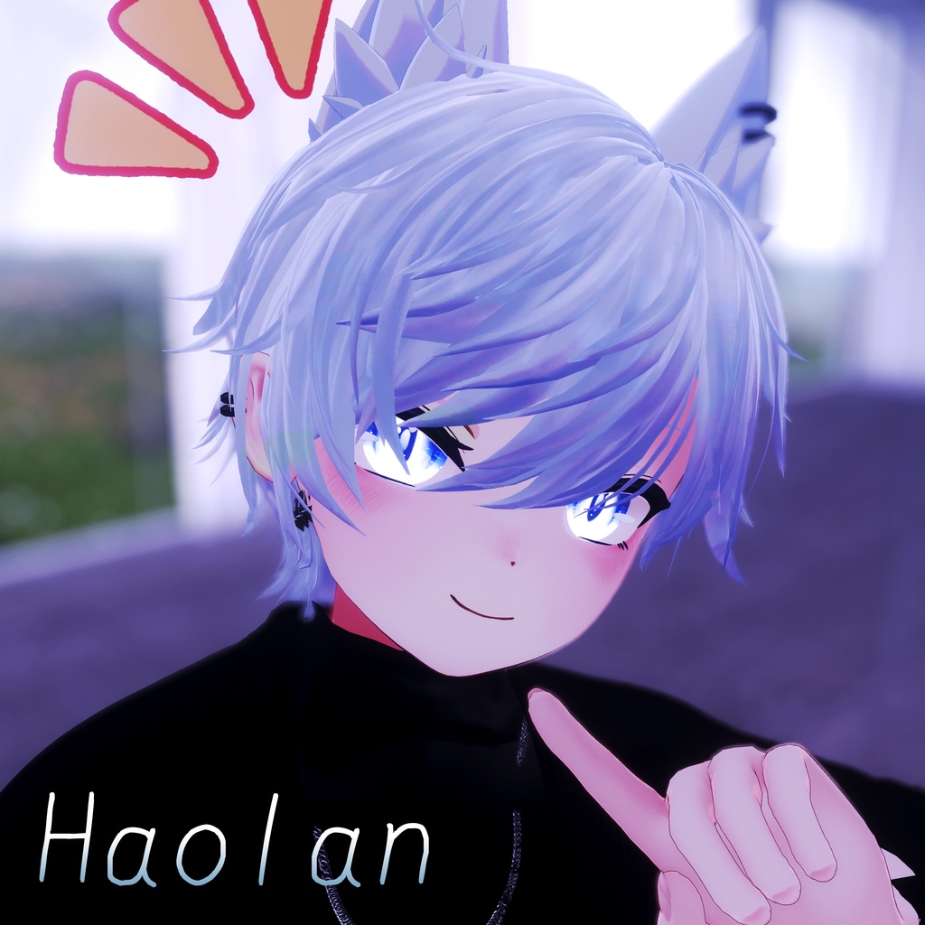 【リナシータ対応】あやかしおきつねアイテクスチャ【16アバター対応】