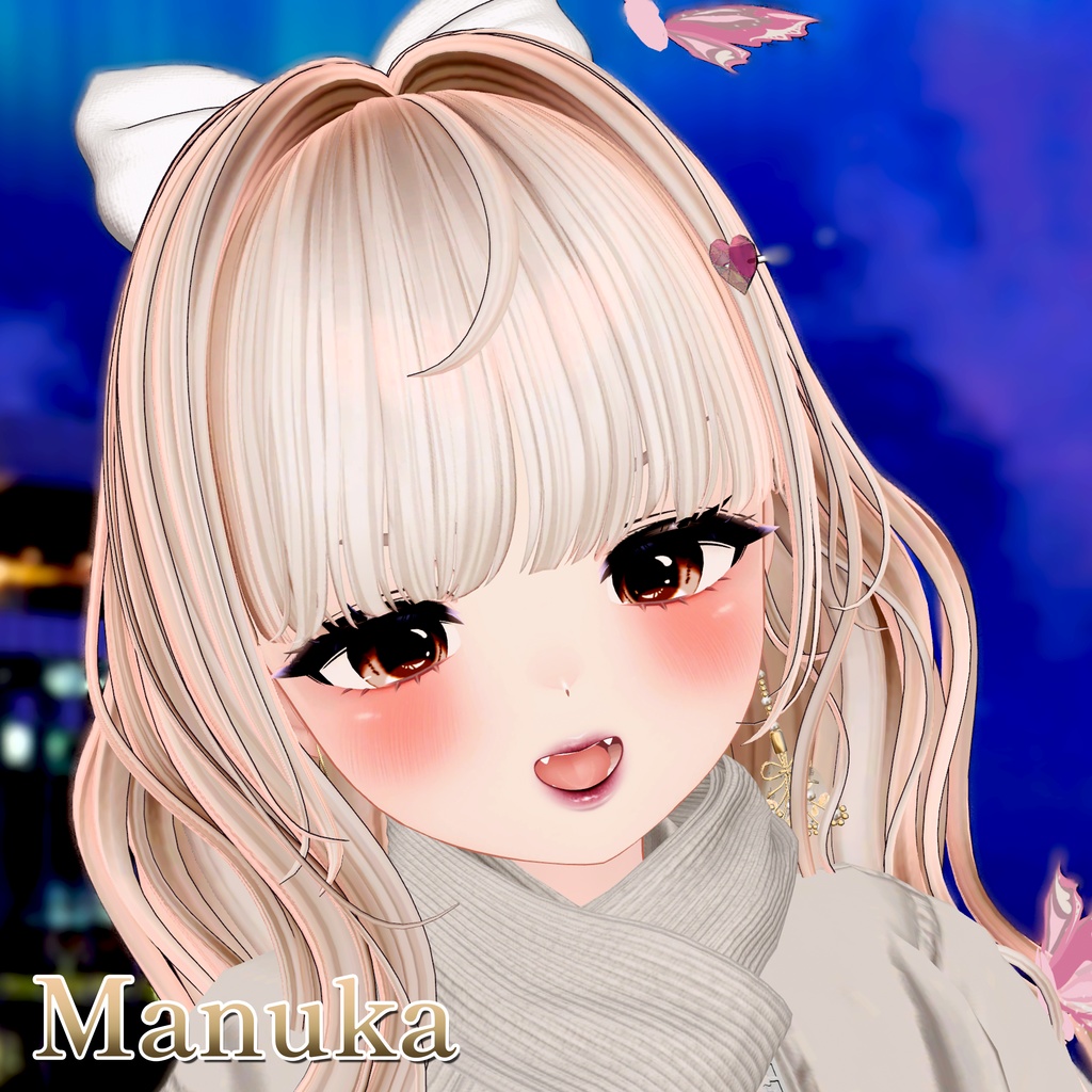 【13アバター対応】大人ギャルの先輩アイテクスチャ【25色+発光テクスチャ】