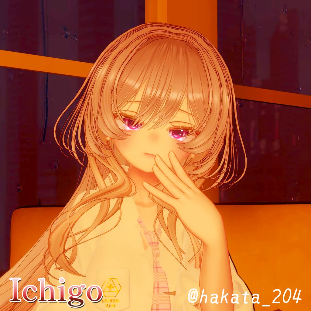 【13アバター対応】大人ギャルの先輩アイテクスチャ【25色+発光テクスチャ】