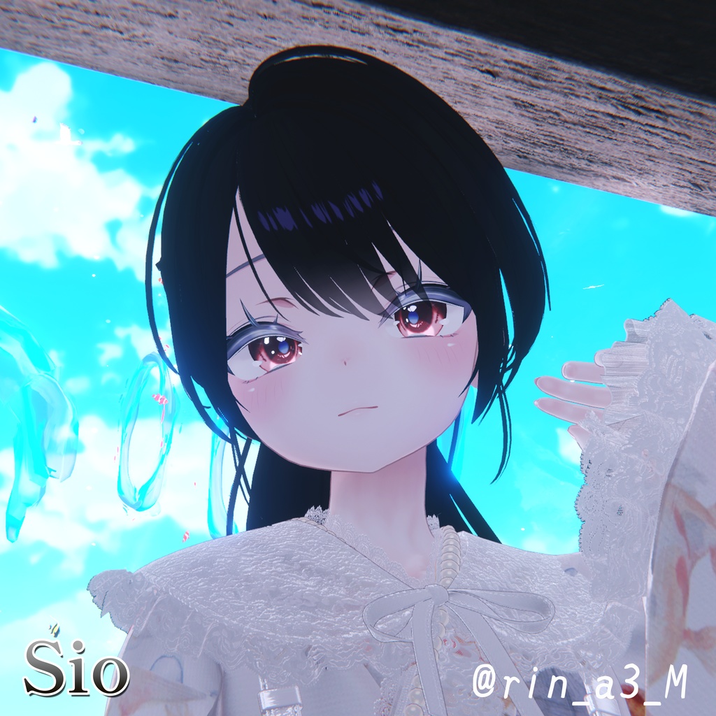 【13アバター対応】大人ギャルの先輩アイテクスチャ【25色+発光テクスチャ】