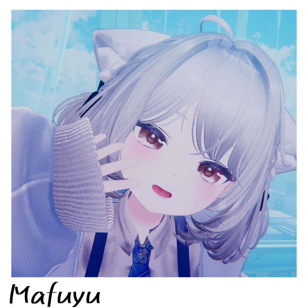 【19アバター対応】動く『犬系彼女』アイテクスチャ【25color】