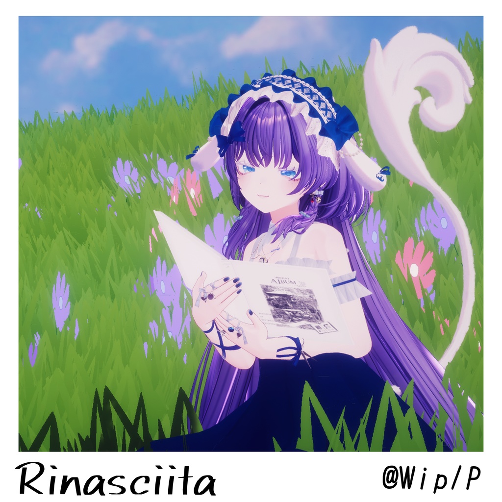 【19アバター対応】動く『犬系彼女』アイテクスチャ【25color】