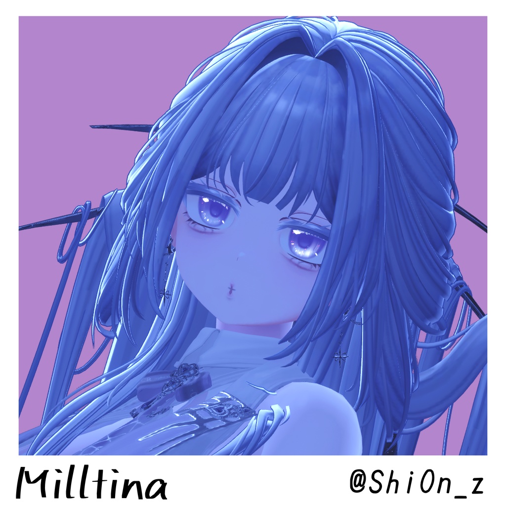 【19アバター対応】動く『犬系彼女』アイテクスチャ【25color】