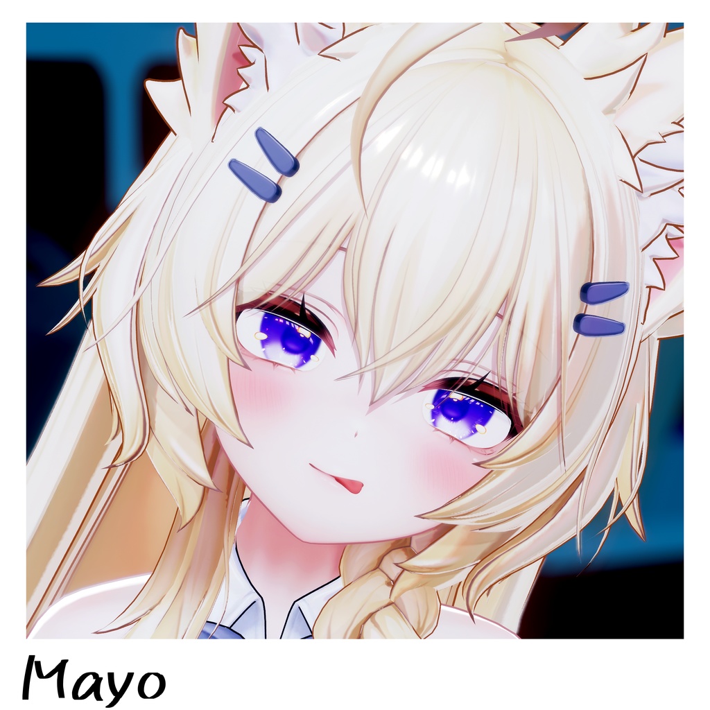 カザリス対応【22アバター対応】動く『犬系彼女』アイテクスチャ【25color】