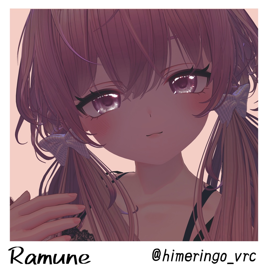 【19アバター対応】動く『犬系彼女』アイテクスチャ【25color】