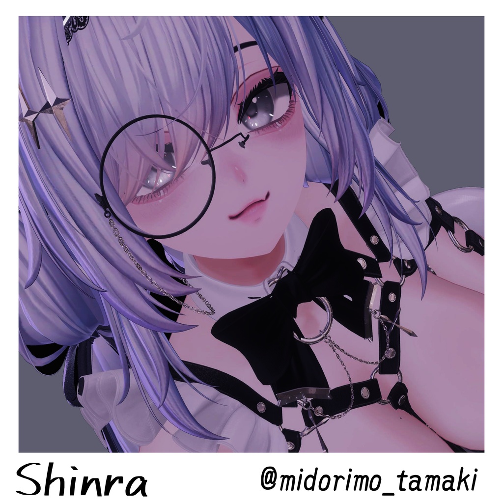 【19アバター対応】動く『犬系彼女』アイテクスチャ【25color】