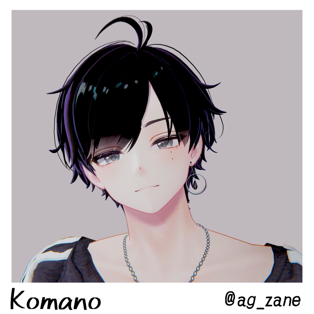 【19アバター対応】動く『犬系彼女』アイテクスチャ【25color】