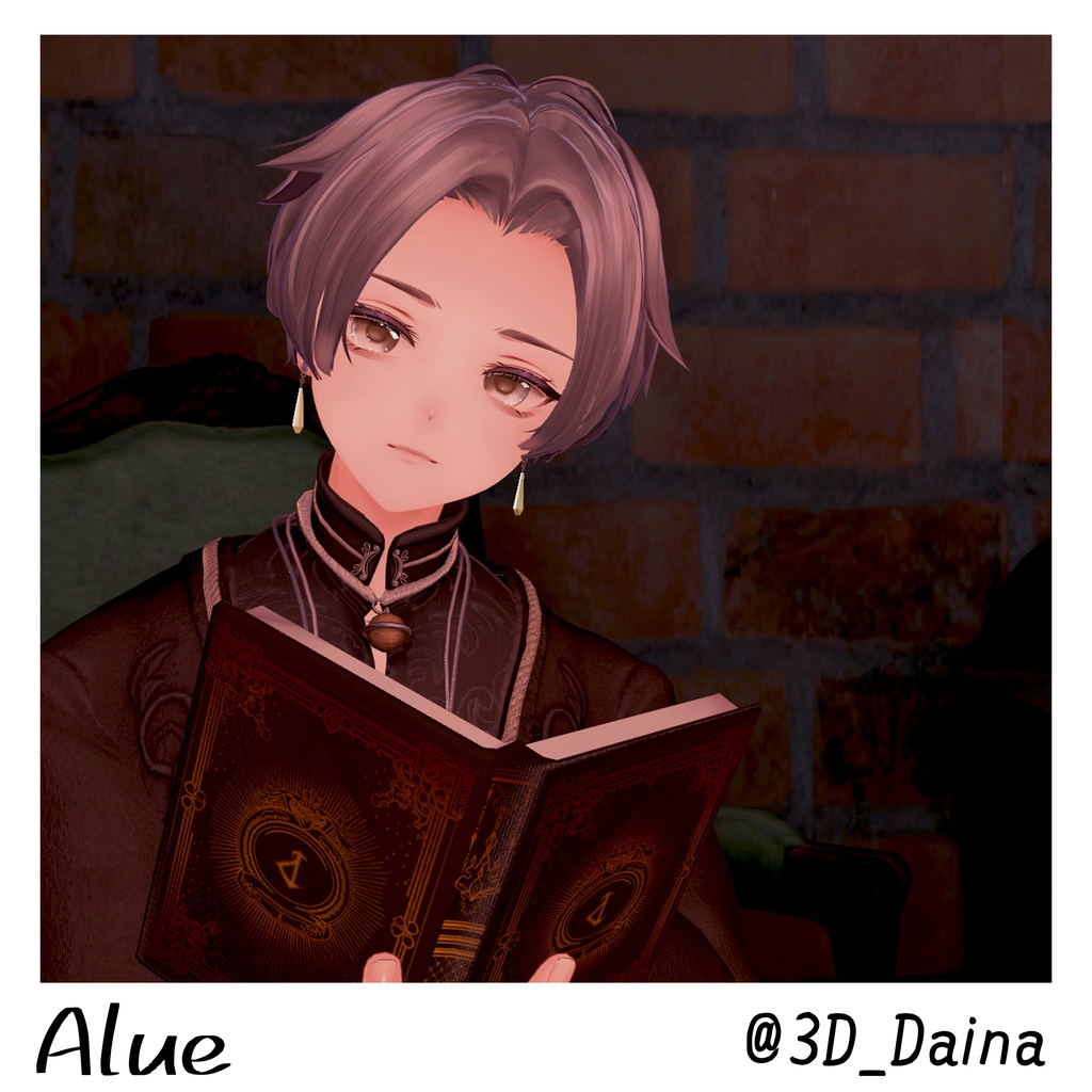 【19アバター対応】動く『犬系彼女』アイテクスチャ【25color】