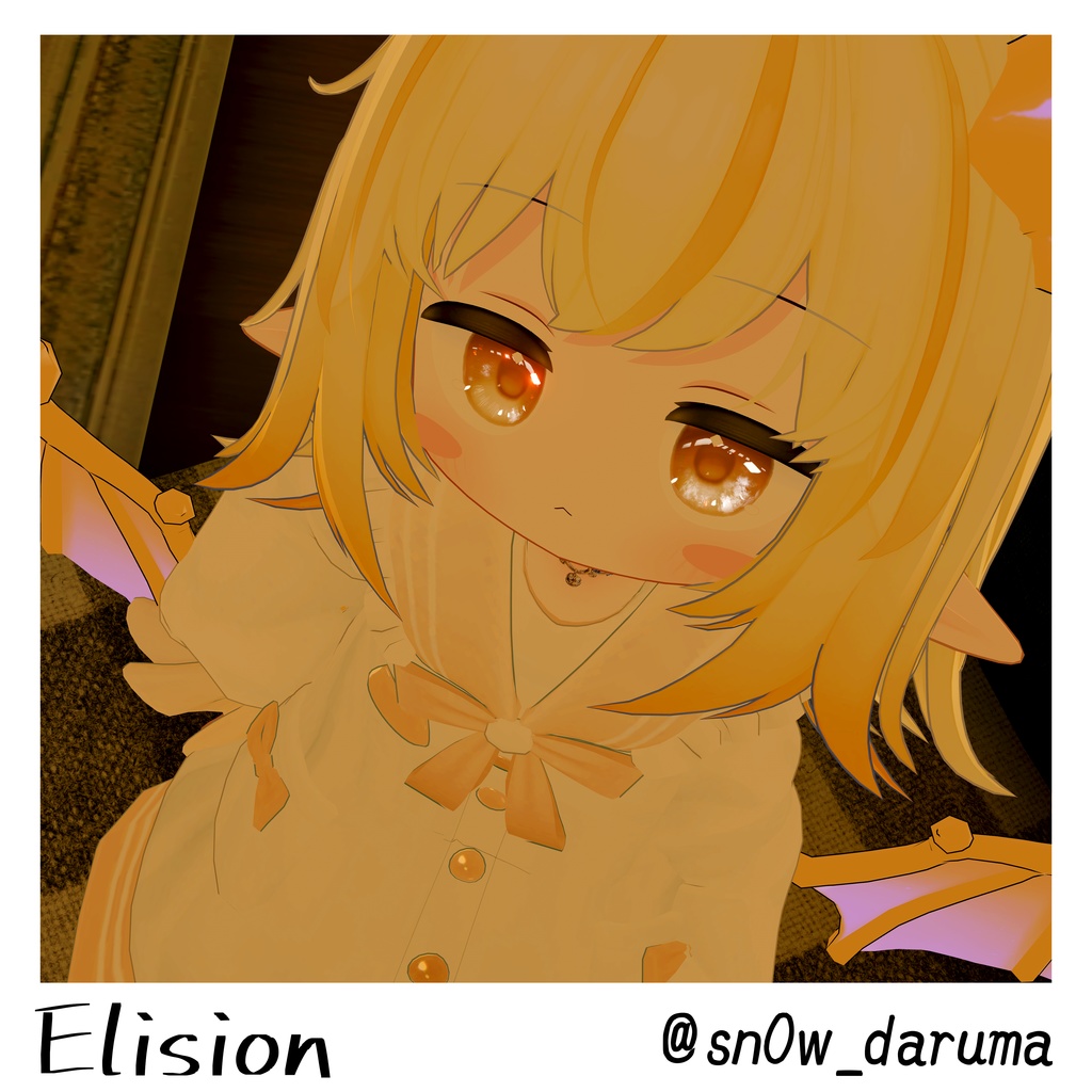 【19アバター対応】動く『犬系彼女』アイテクスチャ【25color】