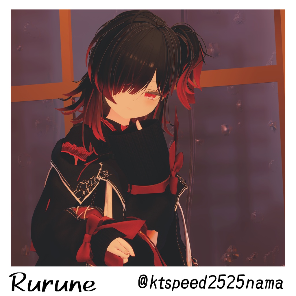 【19アバター対応】動く『犬系彼女』アイテクスチャ【25color】