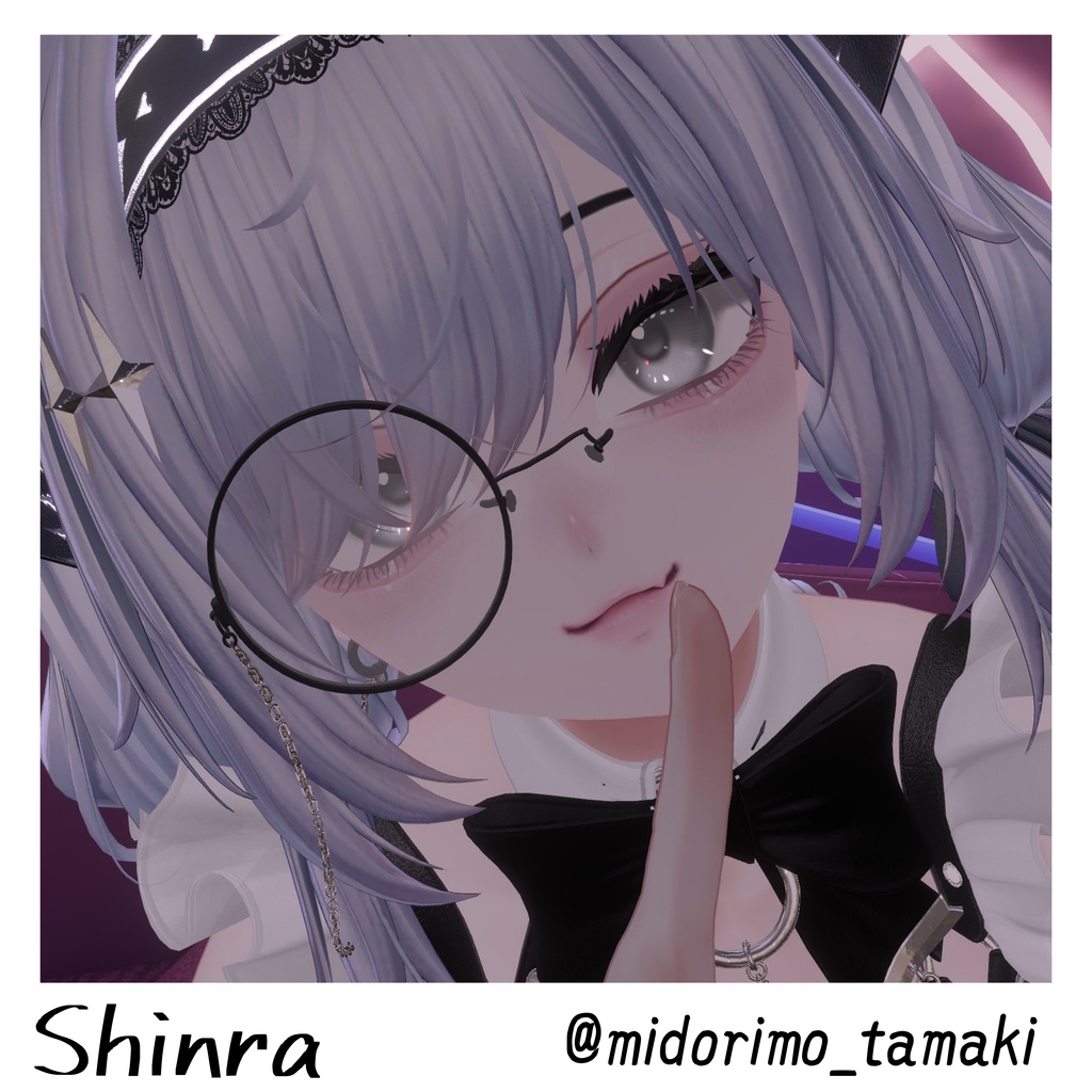 【19アバター対応】動く『犬系彼女』アイテクスチャ【25color】