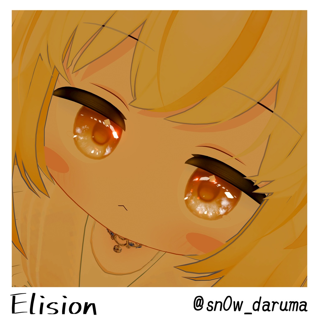 【19アバター対応】動く『犬系彼女』アイテクスチャ【25color】