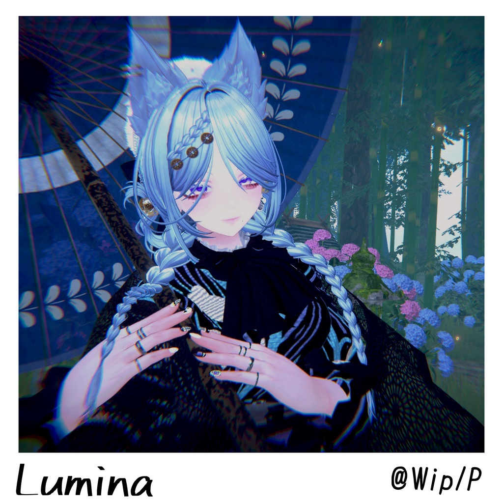 【19アバター対応】動く『犬系彼女』アイテクスチャ【25color】