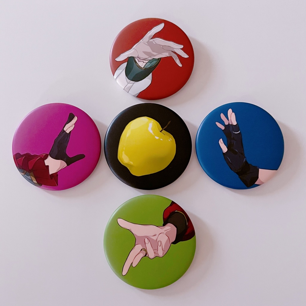 【単品】楽園F2 缶バッジ