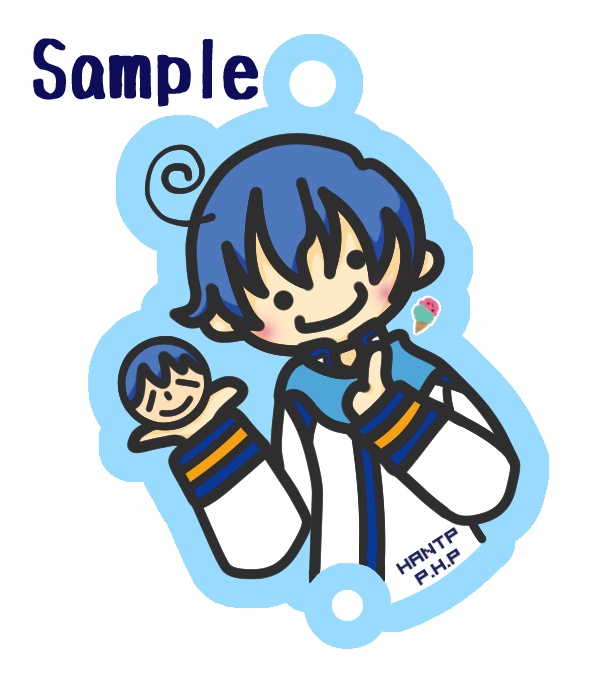 ハントJr.さんアクリルチャーム