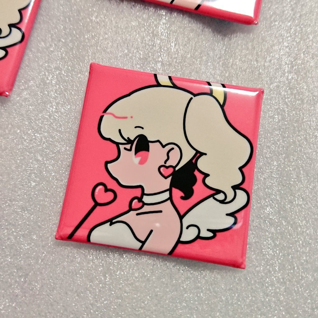 👼天使ちゃん缶バッジ👼