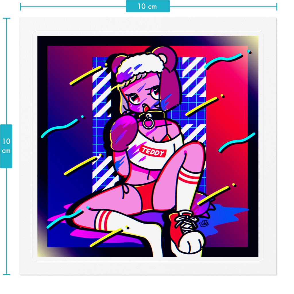 🐻テディステッカー🐻