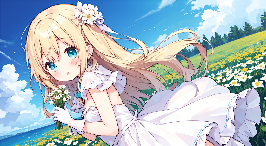【フリーBGM】お花畑で探し物