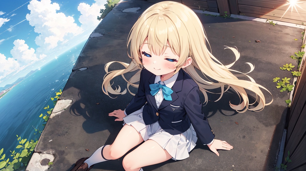 【フリーBGM】蒼い海と晴天の青空