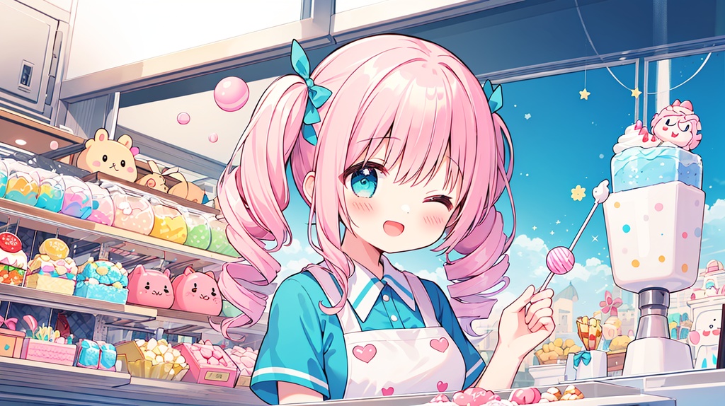 お菓子屋さんへようこそ!