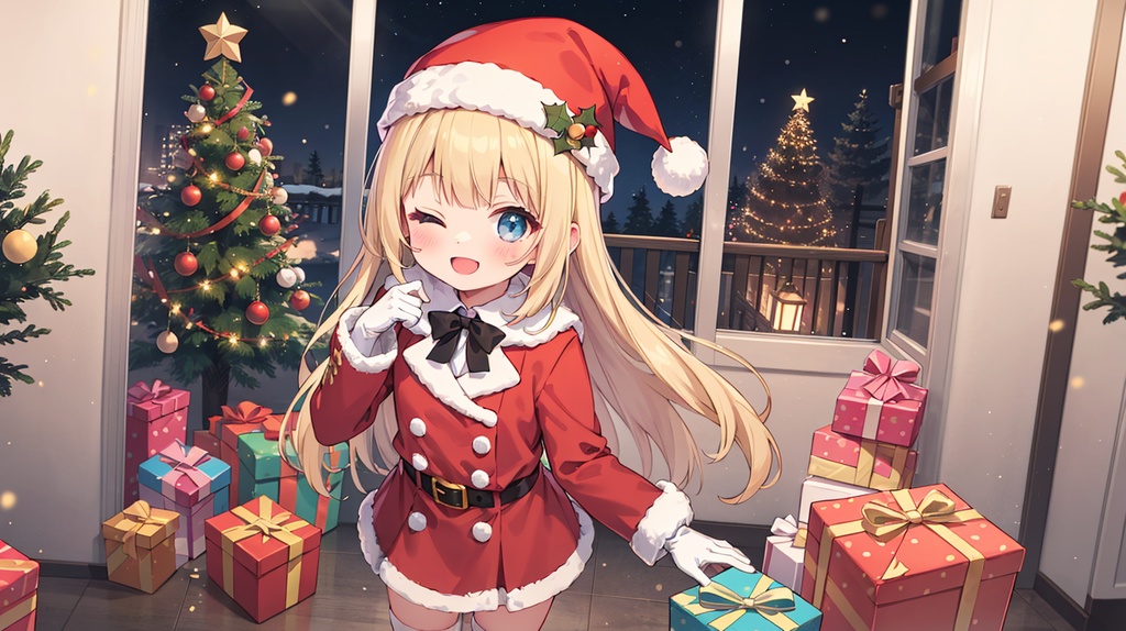 可憐なサンタさん