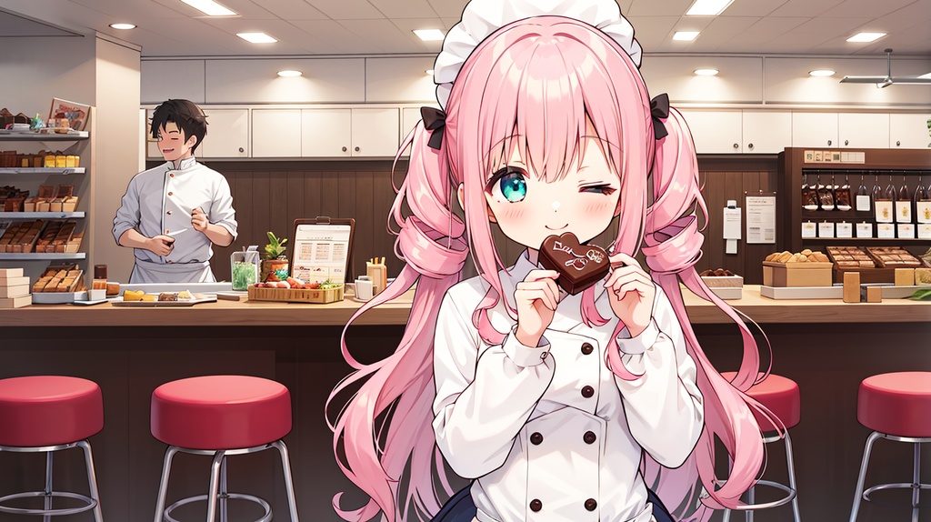パティシエとバレンタイン