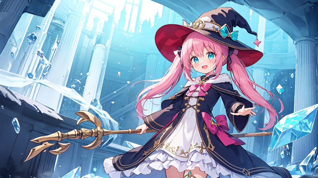 水の神殿と神秘のクリスタル