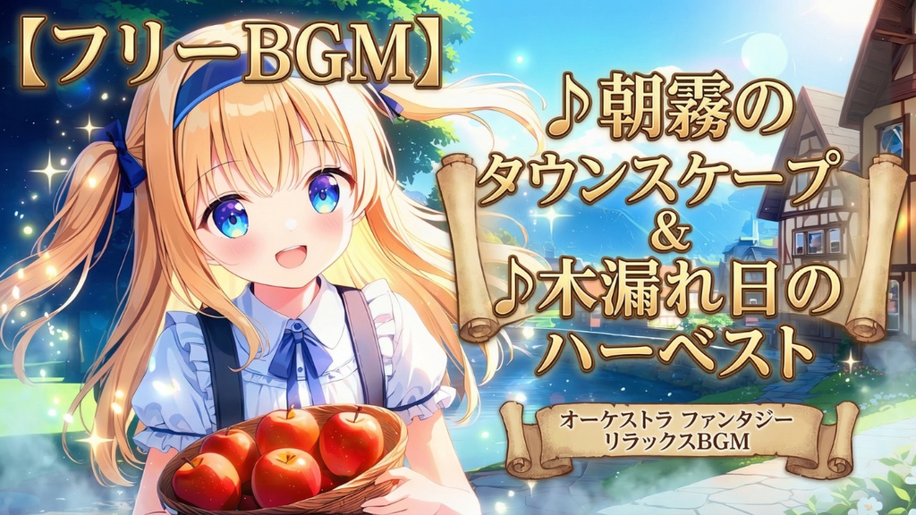 朝露のタウンスケープ