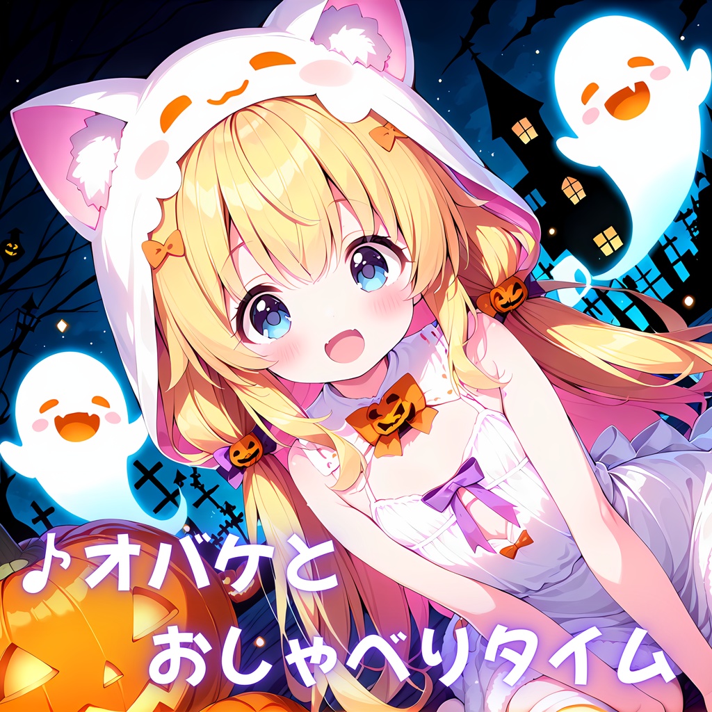 オバケとおしゃべりタイム